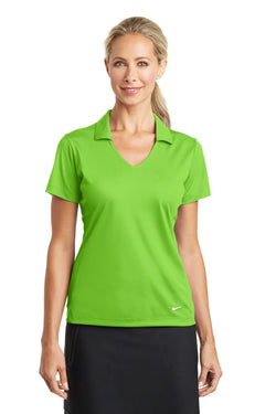 Nike Ladies Dri-FIT Vertical Mesh Polo. 637165