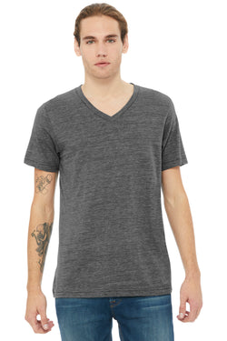 BELLA+CANVAS® Unisex Textured Jersey V-Neck Tee BC3655