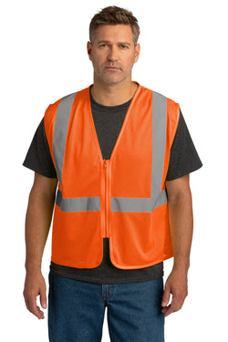 CornerStone ® ANSI 107 Class 2 Economy Mesh Zippered Vest. CSV101