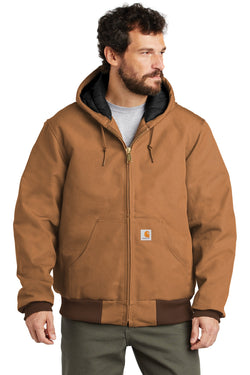 Carhartt ® Tall Quilted-Flannel-Lined Duck Active Jac. CTTSJ140