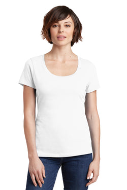 District® Women's Perfect Weight® Scoop Tee. DM106L