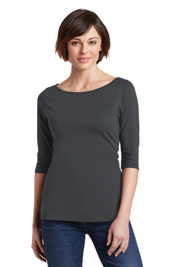 District® Women's Perfect Weight® 3/4-Sleeve Tee. DM107L