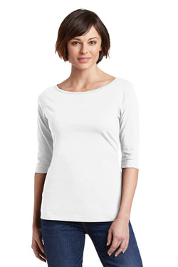 District® Women's Perfect Weight® 3/4-Sleeve Tee. DM107L