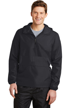 Sport-Tek® Zipped Pocket Anorak. JST65