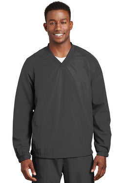 Sport-Tek® V-Neck Raglan Wind Shirt. JST72