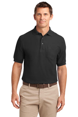 Port Authority® Silk Touch™ Polo with Pocket.  K500P