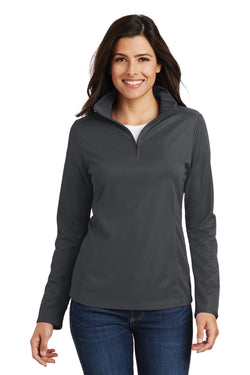 Port Authority® Ladies Pinpoint Mesh 1/2-Zip . L806