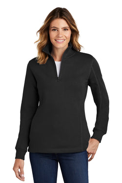 Sport-Tek® Ladies 1/4-Zip Sweatshirt. LST253