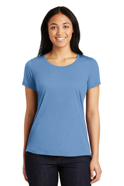 Sport-Tek® Ladies PosiCharge® Competitor™ Cotton Touch™ Scoop Neck Tee. LST450