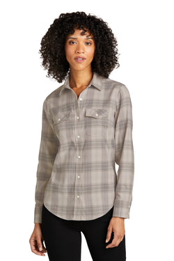 Port Authority® Ladies Long Sleeve Ombre Plaid Shirt LW672