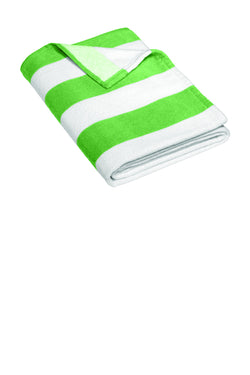 Port Authority ® Value Cabana Stripe Beach Towel PT45
