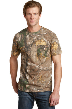 Russell Outdoors&#8482; - Realtree® Explorer 100% Cotton T-Shirt with Pocket. S021R